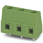 Phoenix Contact GMKDS 1.5/ 3-7.62 Series PCB Terminal Block, 3-Contact, 7.62mm Pitch, Through Hole Mount, 1-Row, Screw