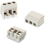 Wurth Elektronik 1348 Series PCB Terminal Block, 2-Contact, 10mm Pitch, Through Hole Mount, 1-Row, Solder Termination