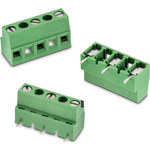 Wurth Elektronik 2426 Series PCB Terminal Block, 3-Contact, 10.16mm Pitch, PCB Mount, 1-Row, Solder Termination