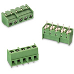 Wurth Elektronik 2433 Series PCB Terminal Block, 9-Contact, 3.81mm Pitch, PCB Mount, 1-Row, Solder Termination
