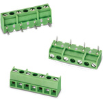 Wurth Elektronik 2434 Series PCB Terminal Block, 5-Contact, 7.62mm Pitch, PCB Mount, 1-Row, Solder Termination