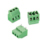 Wurth Elektronik 2536 Series PCB Terminal Block, 1-Contact, Through Hole Mount, 1-Row, Solder Termination