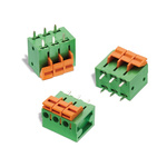Wurth Elektronik 401B Series PCB Terminal Block, 4-Contact, 5mm Pitch, PCB Mount, 1-Row, Solder Termination