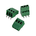 Wurth Elektronik 2157 Series PCB Terminal Block, 2-Contact, 5mm Pitch, Through Hole Mount, 1-Row, Solder Termination
