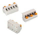 Wurth Elektronik 4156 Series PCB Terminal Block, 2-Contact, 10.16mm Pitch, Through Hole Mount, 1-Row, Solder Termination