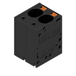 Weidmuller LU Series PCB Terminal Block, 5-Contact, 10mm Pitch, PCB Mount, 1-Row