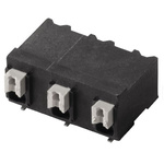 Weidmuller LSF Series PCB Terminal Block, 3-Contact, 7.5mm Pitch, Surface Mount, 1-Row
