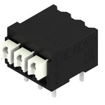 Weidmuller LSF Series PCB Terminal Block, 3-Contact, 3.5mm Pitch, Surface Mount, 1-Row