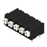 Weidmuller LSF Series PCB Terminal Block, 5-Contact, 5mm Pitch, Surface Mount, 1-Row