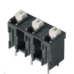 Weidmuller LSF Series PCB Terminal Block, 2-Contact, 7.5mm Pitch, Surface Mount, 1-Row