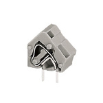 Wago PCB Terminal Block, 1-Contact, 10/10.16mm Pitch, Through Hole Mount, 1-Row
