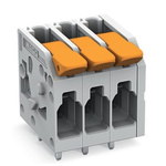 Wago PCB Terminal Block, 6-Contact, 5mm Pitch, Through Hole Mount, 1-Row