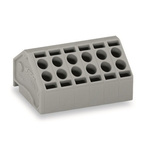 Wago PCB Terminal Block, 2-Contact, 5mm Pitch, PCB Mount, 1-Row