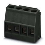 Phoenix Contact 5/ 4-L BK, MKDSO 2 Series PCB Terminal Block, 4-Contact, 5mm Pitch, 1-Row
