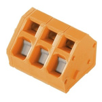 Weidmuller PCB Terminal Block, 2-Contact, 5mm Pitch, PCB Mount, 1-Row