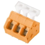 Weidmuller PCB Terminal Block, 3-Contact, 5mm Pitch, PCB Mount, 1-Row