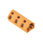 Weidmuller PCB Terminal Block, 2-Contact, 10mm Pitch, PCB Mount, 1-Row