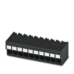 Phoenix Contact 0 P20 R72, 5/ 9-H-5, SPT-THR 2 Series PCB Terminal Block, 9-Contact, 5mm Pitch, Through Hole Mount,