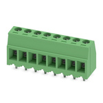 Phoenix Contact MKDSD Series PCB Terminal Block, 8-Contact, 3.81mm Pitch, Through Hole Mount, 1-Row, Screw Termination