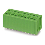 Phoenix Contact ZFKDSA 1-V-3.81- 3 Series PCB Terminal Block, 3-Contact, 3.81mm Pitch, Through Hole Mount, Spring Cage