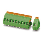 Phoenix Contact ZFKDSA 1.5-W-5.08- 7 Series PCB Terminal Block, 7-Contact, 5.08mm Pitch, Through Hole Mount, Spring