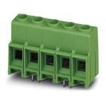 Phoenix Contact MKDS 10 HV/12-ZB-10.16 Series PCB Terminal Block, 12-Contact, 10.16mm Pitch, Through Hole Mount, Screw