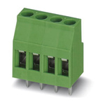 Phoenix Contact MKDSB 3/ 9 Series PCB Terminal Block, 9-Contact, 5mm Pitch, Through Hole Mount, Screw Termination