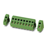 Phoenix Contact ZFKDSA 2.5-5.08-10 Series PCB Terminal Block, 10-Contact, 5.08mm Pitch, Through Hole Mount, Spring Cage