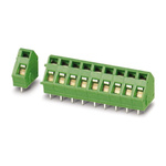 Phoenix Contact ZFKDSA 1.5C-5.0- 2 Series PCB Terminal Block, 2-Contact, 5mm Pitch, Through Hole Mount, Spring Cage