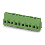 Phoenix Contact MK3DS 1/ 9-3.81 Series PCB Terminal Block, 9-Contact, 3.81mm Pitch, Through Hole Mount, Screw