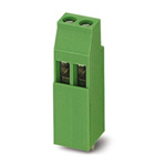 Phoenix Contact MK4DS 1.5/ 2-5.08 Series PCB Terminal Block, 2-Contact, 5.08mm Pitch, Through Hole Mount, Screw