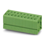 Phoenix Contact MK3DSMH 3/ 3-5.08-EX Series PCB Terminal Block, 3-Contact, 5.08mm Pitch, Through Hole Mount, Screw