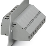 Phoenix Contact HDFKV 50 Series Feed Through Terminal Block, 50-Contact, 18.8mm Pitch, Panel Mount, 1-Row, Screw