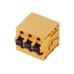 Weidmuller LMF Series PCB Terminal Block, 2-Contact, 5.08mm Pitch, Through Hole Mount, 1-Row, Solder Termination