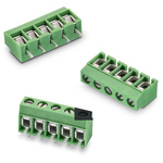Wurth Elektronik WR-TBL Series PCB Terminal Block, 10-Contact, 5mm Pitch, Through Hole Mount, 1-Row, Solder Termination