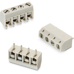 Wurth Elektronik 1357 Series PCB Terminal Block, 10-Contact, 5mm Pitch, Through Hole Mount, 1-Row, Solder Termination