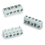 Wurth Elektronik 1358 Series PCB Terminal Block, 3-Contact, 10mm Pitch, Through Hole Mount, 1-Row, Solder Termination