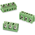 Wurth Elektronik 1379 Series PCB Terminal Block, 5-Contact, 7.5mm Pitch, Through Hole Mount, 1-Row, Solder Termination
