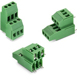 Wurth Elektronik 2338 Series PCB Terminal Block, 2-Contact, 10mm Pitch, Through Hole Mount, 1-Row, Solder Termination