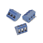 Wurth Elektronik 2012S Series PCB Terminal Block, 2-Contact, 5mm Pitch, Through Hole Mount, 1-Row, Solder Termination