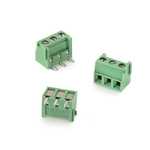 Wurth Elektronik 2143 Series PCB Terminal Block, 3-Contact, 3.81mm Pitch, Through Hole Mount, 1-Row, Solder Termination