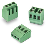 Wurth Elektronik 2366 Series PCB Terminal Block, 1-Contact, Through Hole Mount, 1-Row, Solder Termination