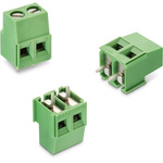 Wurth Elektronik 2167 Series PCB Terminal Block, 6-Contact, 5mm Pitch, Through Hole Mount, 1-Row, Solder Termination
