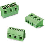 Wurth Elektronik 2429 Series PCB Terminal Block, 6-Contact, 7.5mm Pitch, PCB Mount, 1-Row, Solder Termination