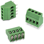 Wurth Elektronik 2455 Series PCB Terminal Block, 10-Contact, 5.08mm Pitch, PCB Mount, 1-Row, Solder Termination