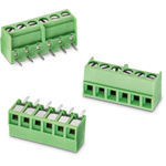 Wurth Elektronik 2431 Series PCB Terminal Block, 9-Contact, 3.5mm Pitch, PCB Mount, 1-Row, Solder Termination