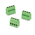 Wurth Elektronik 2445 Series PCB Terminal Block, 6-Contact, 5.08mm Pitch, PCB Mount, 1-Row, Solder Termination