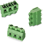 Wurth Elektronik 2509 Series PCB Terminal Block, 2-Contact, 9.52mm Pitch, PCB Mount, 1-Row, Solder Termination