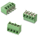 Wurth Elektronik 2431 Series PCB Terminal Block, 10-Contact, 3.5mm Pitch, PCB Mount, 1-Row, Solder Termination