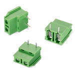 Wurth Elektronik 2539 Series PCB Terminal Block, 3-Contact, 7.5mm Pitch, Through Hole Mount, 1-Row, Solder Termination